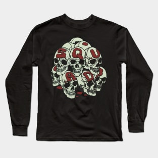 skulls skuad Long Sleeve T-Shirt